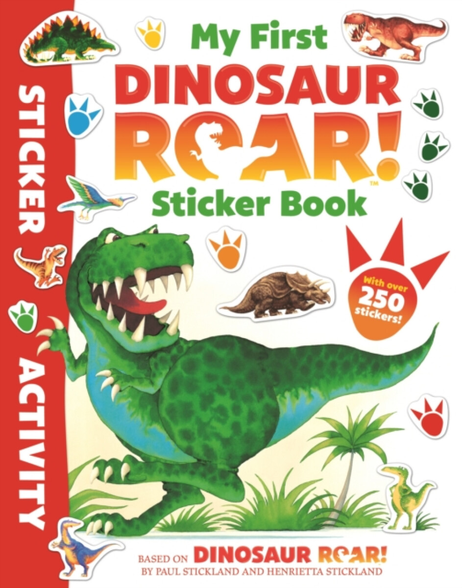 Kniha The World of Dinosaur Roar: My First Dinosaur Roar Sticker Book