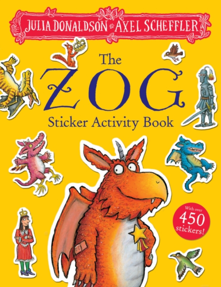 Kniha Zog Sticker Book