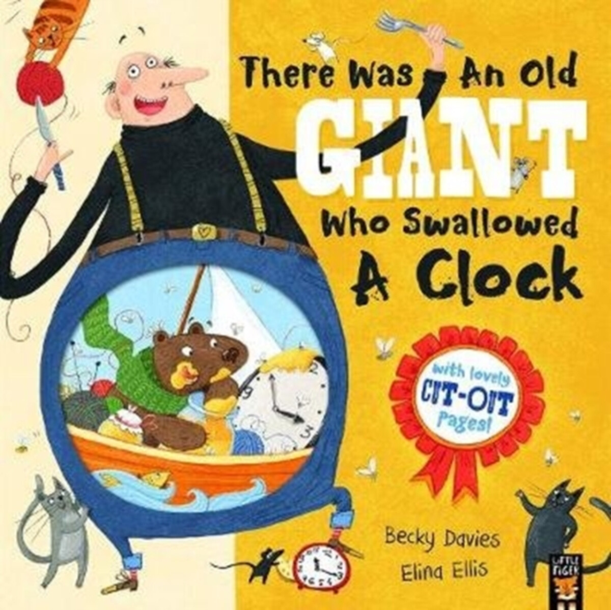 Kniha There Was an Old Giant Who Swallowed a Clock