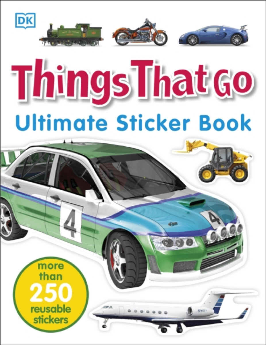 Kniha Things That Go Ultimate Sticker Book
