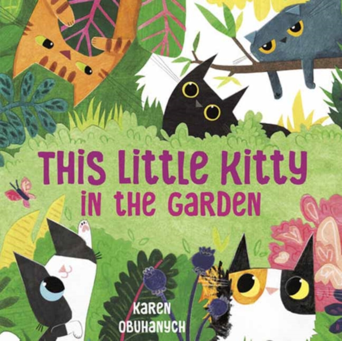Kniha This Little Kitty in the Garden