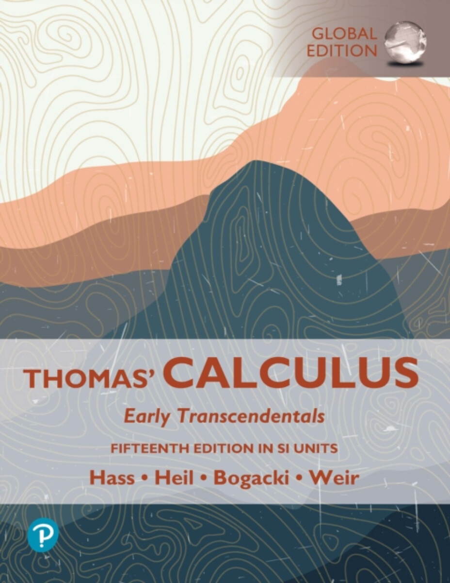 Kniha Thomas' Calculus: Early Transcendentals, SI Units