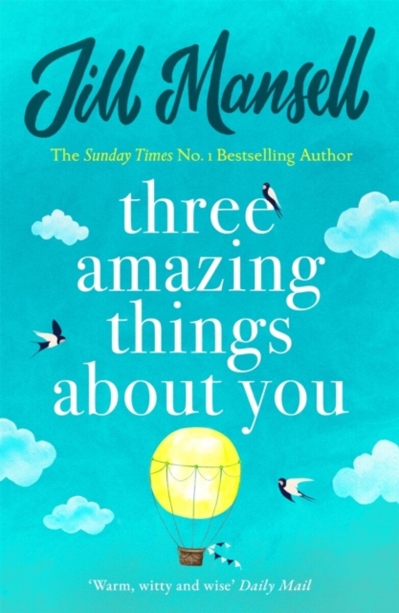 Kniha Three Amazing Things About You