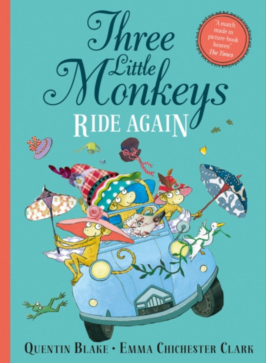 Kniha Three Little Monkeys Ride Again