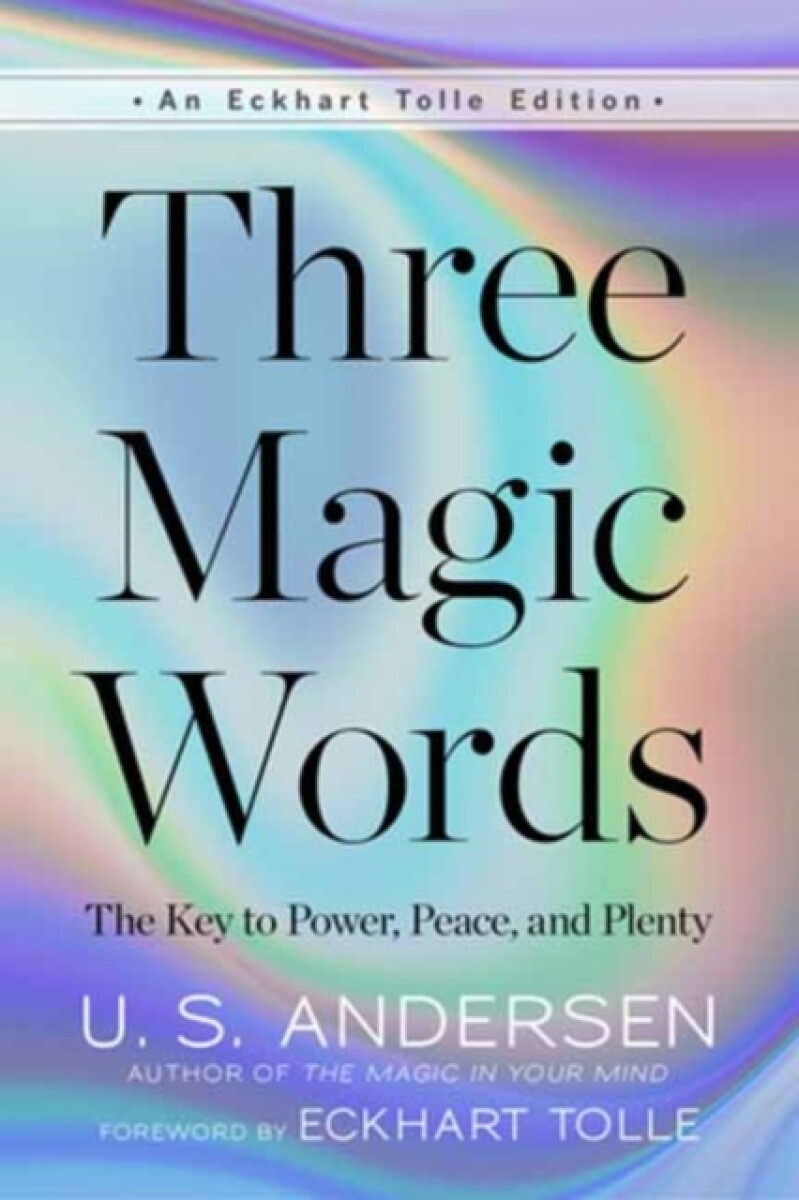 Kniha Three Magic Words