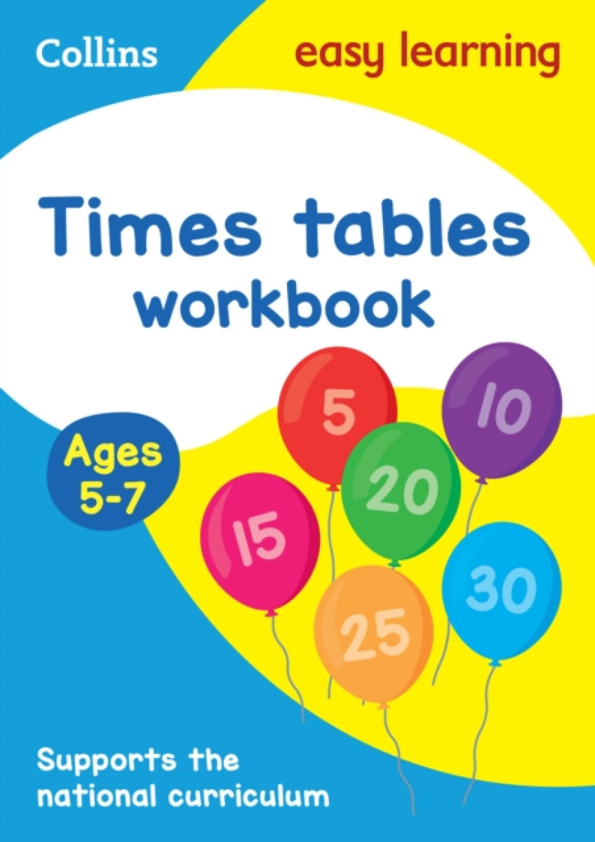 Kniha Times Tables Workbook Ages 5-7