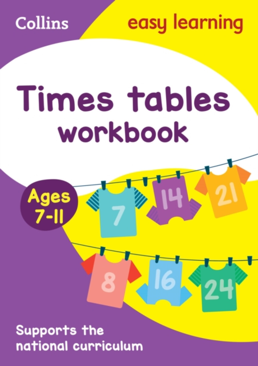 Kniha Times Tables Workbook Ages 7-11