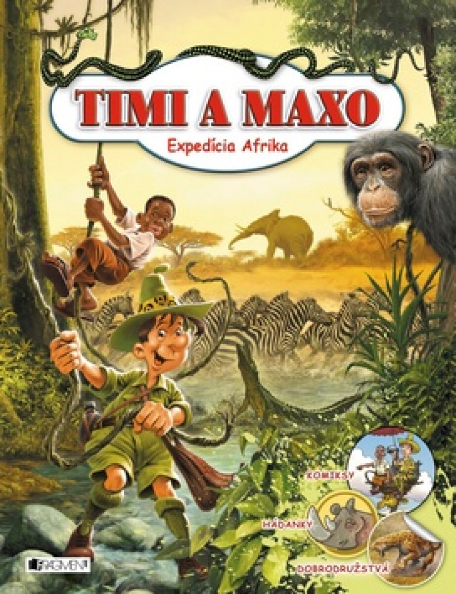 Kniha Expedícia Afrika