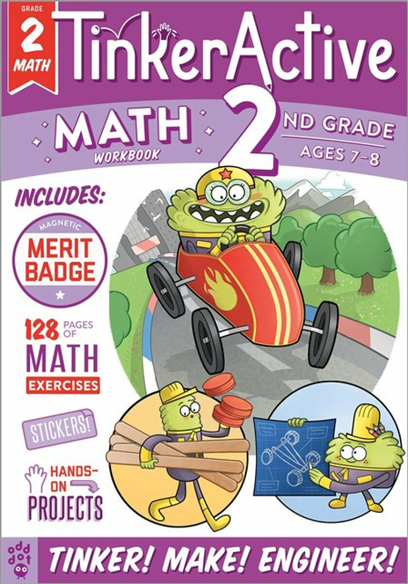 Kniha TinkerActive Workbooks: 2nd Grade Math