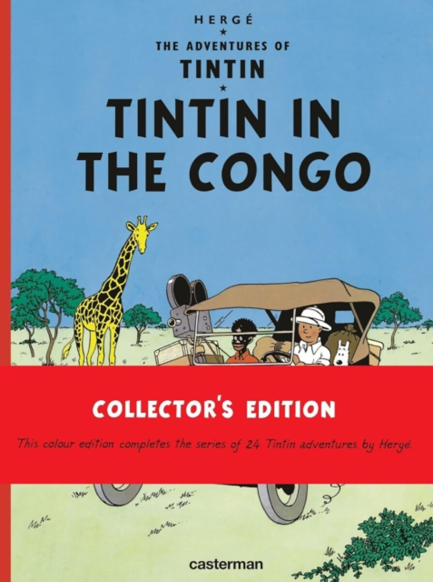 Kniha Tintin in the Congo