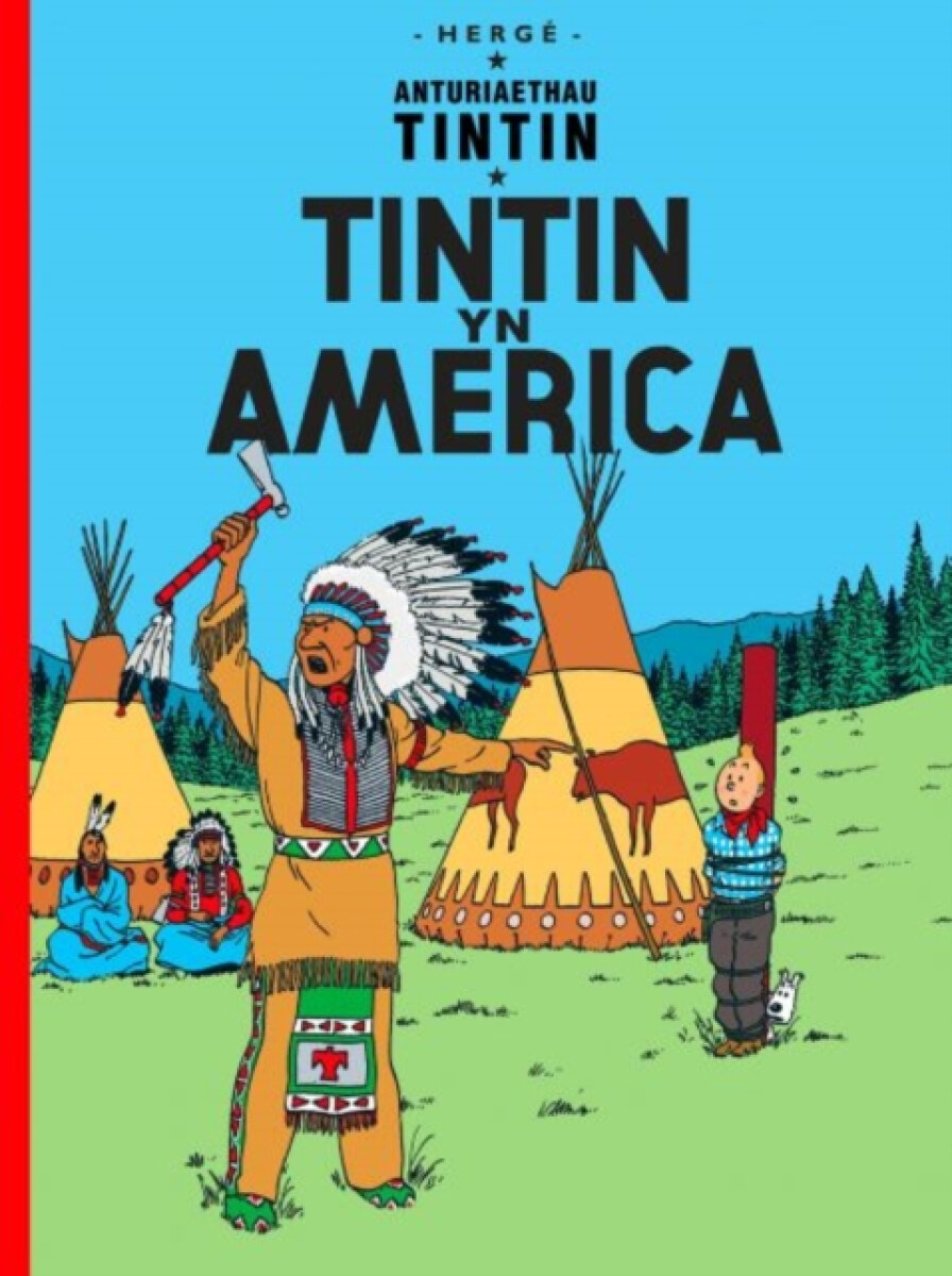 Kniha Tintin yn America