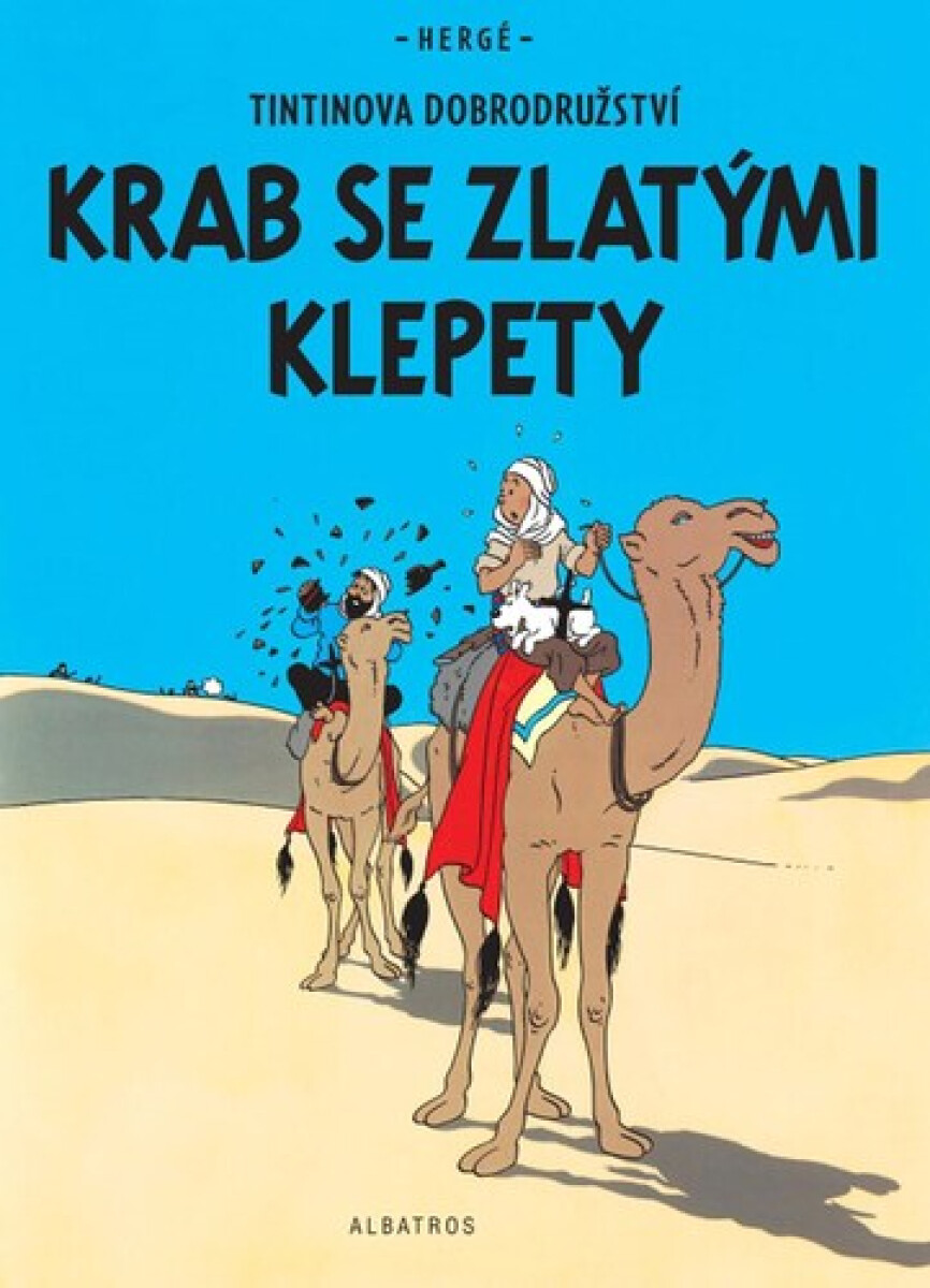 Kniha Krab se zlatými klepety