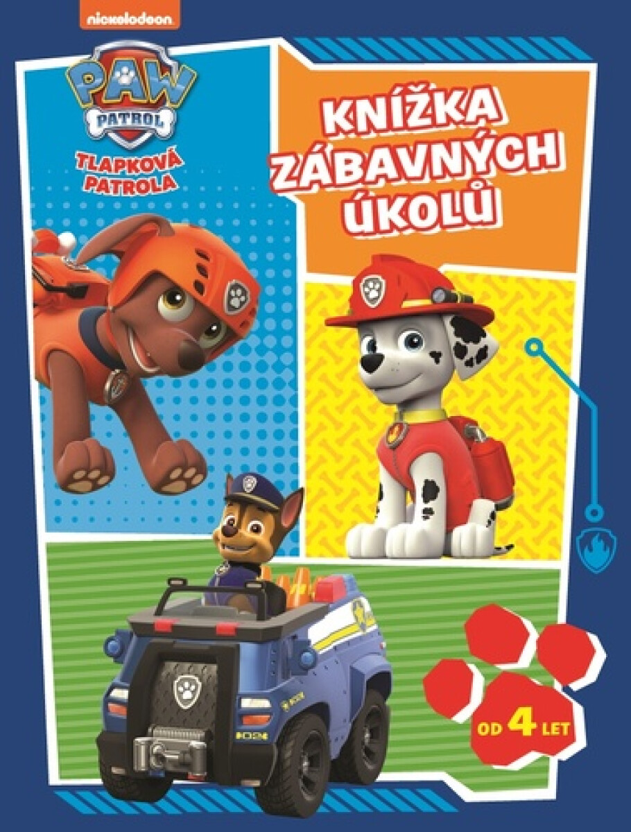 Kniha Tlapková patrola - Knížka zábavných úkolů, 2. vydání