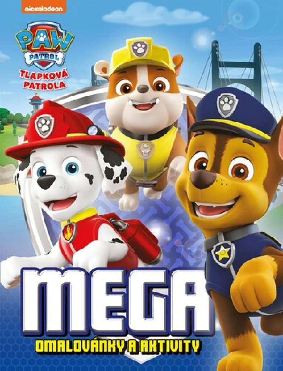 Kniha Tlapková patrola - Mega omalovánky a aktivity