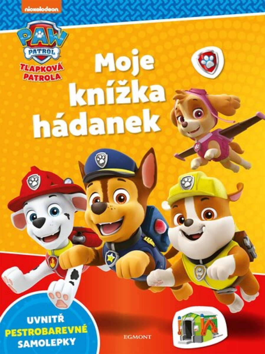 Kniha Tlapková patrola - Moje knížka hádanek
