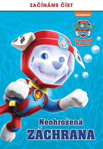 Kniha Tlapková patrola Neohrožená záchrana - Začínáme číst