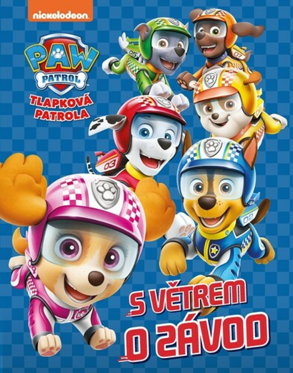 Kniha Tlapková patrola - S větrem o závod
