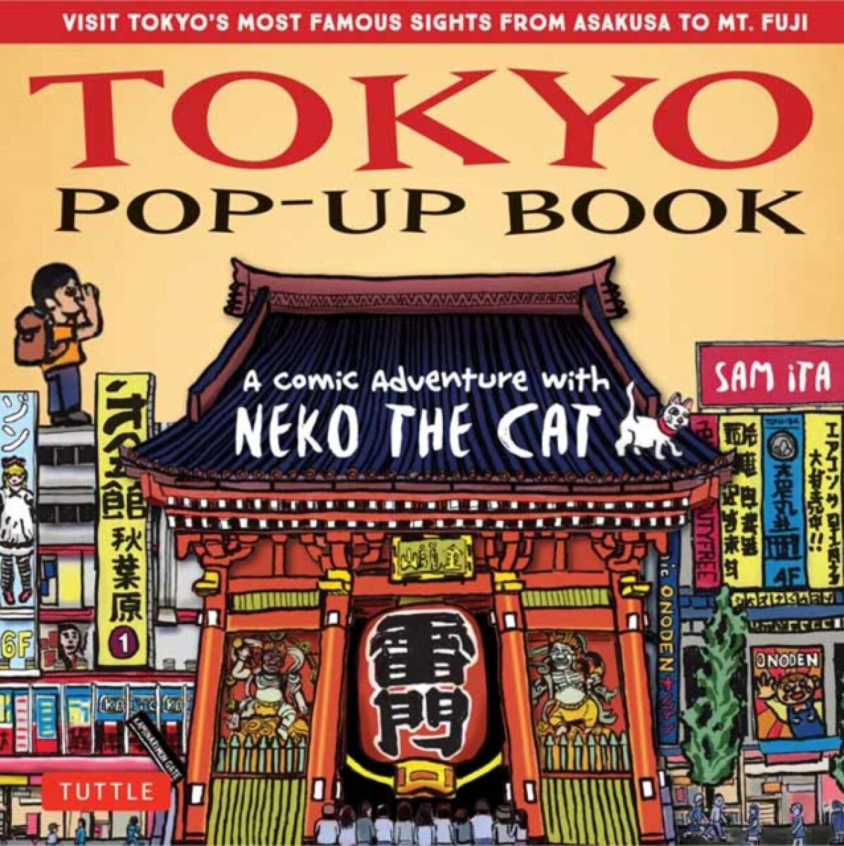 Kniha Tokyo Pop-Up Book