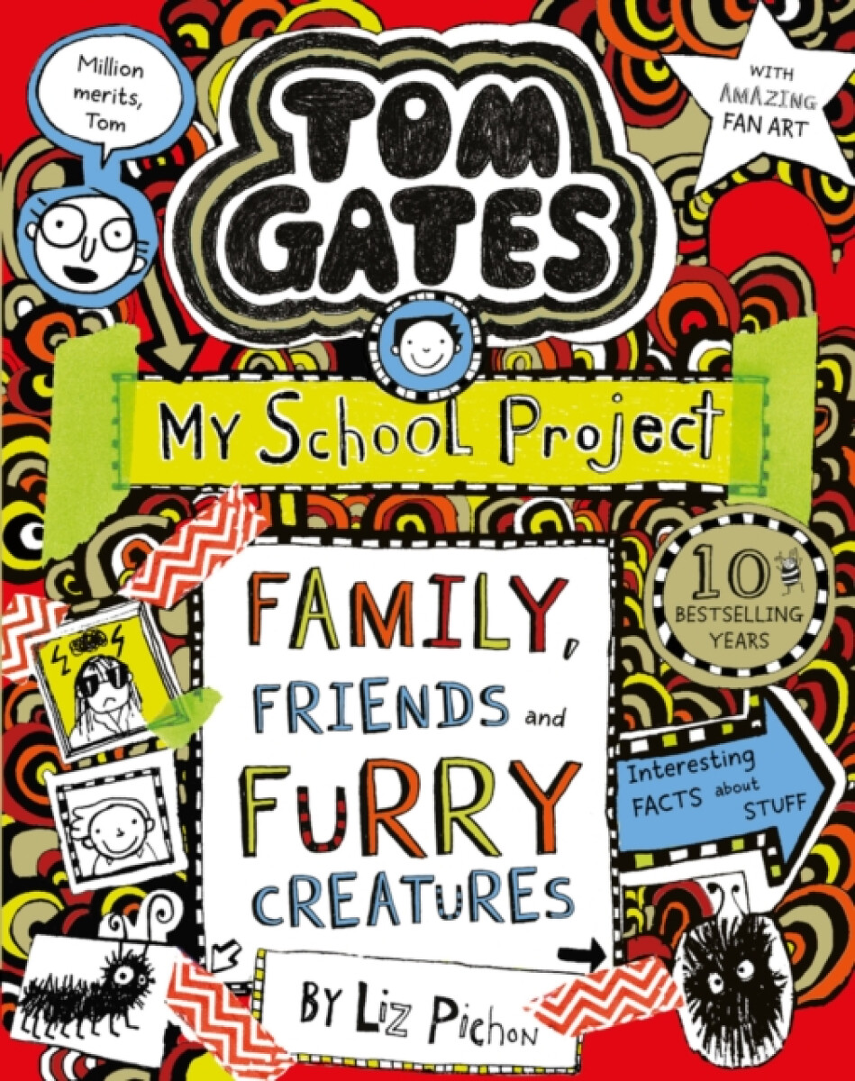 Kniha Tom Gates 12: Family, Friends and Furry Creatures