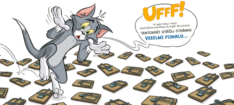 V téhle knížce se schovává MYŠ - Tom & Jerry - Bird Benjamin (obrázek 3)