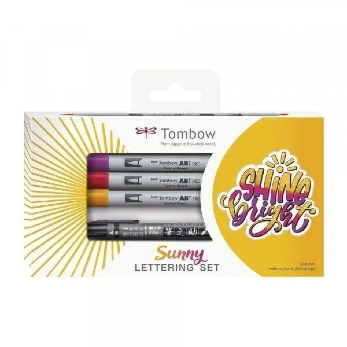 Tombow Sunny Lettering Set KALIA paper, s.r.o.