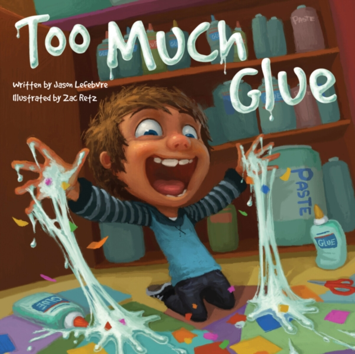 Kniha Too Much Glue