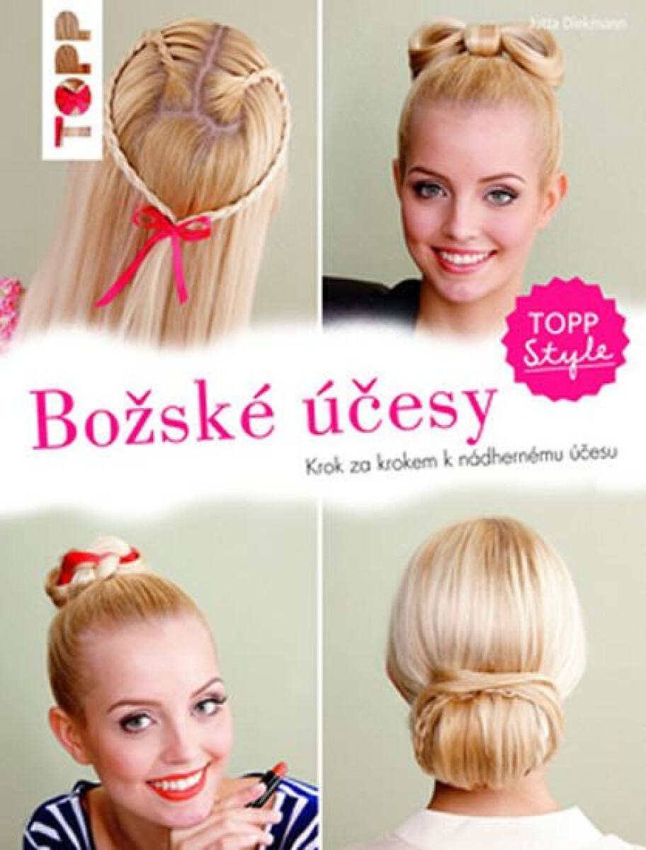 Kniha TOPP Božské účesy