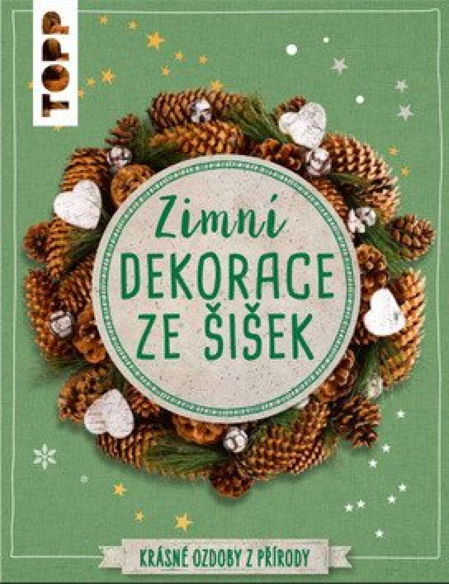 Kniha Zimní dekorace ze šišek