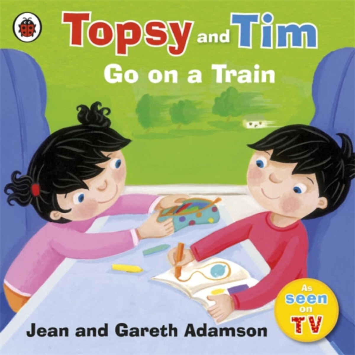 Kniha Topsy and Tim: Go on a Train