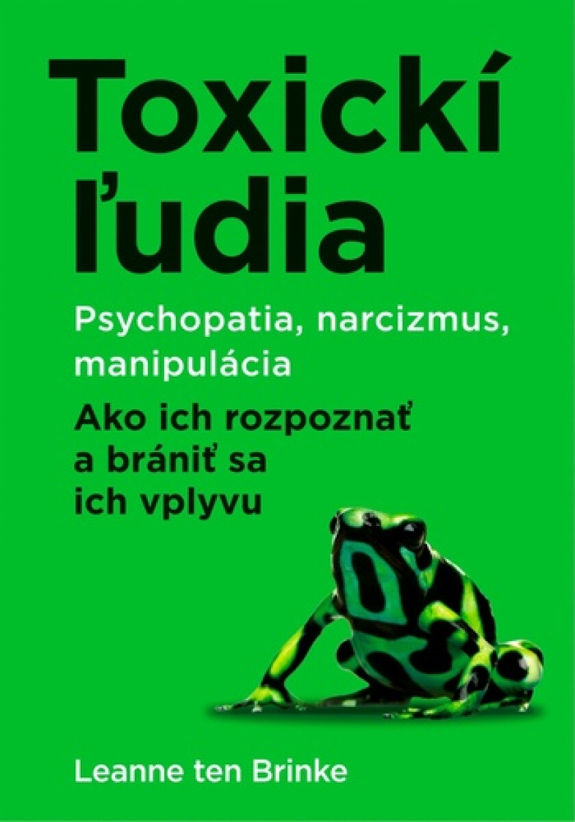 Kniha Toxickí ľudia