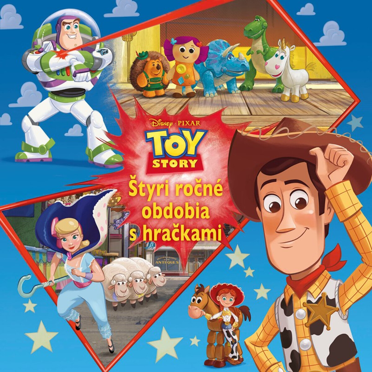 Kniha Toy Story - Štyri ročné obdobia s hračkami