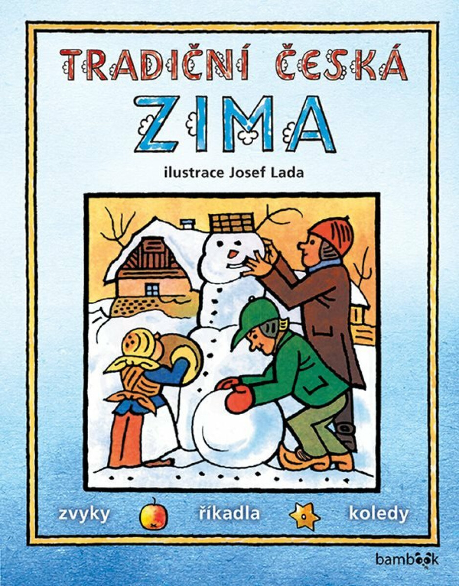 Kniha Tradiční česká zima – Josef Lada