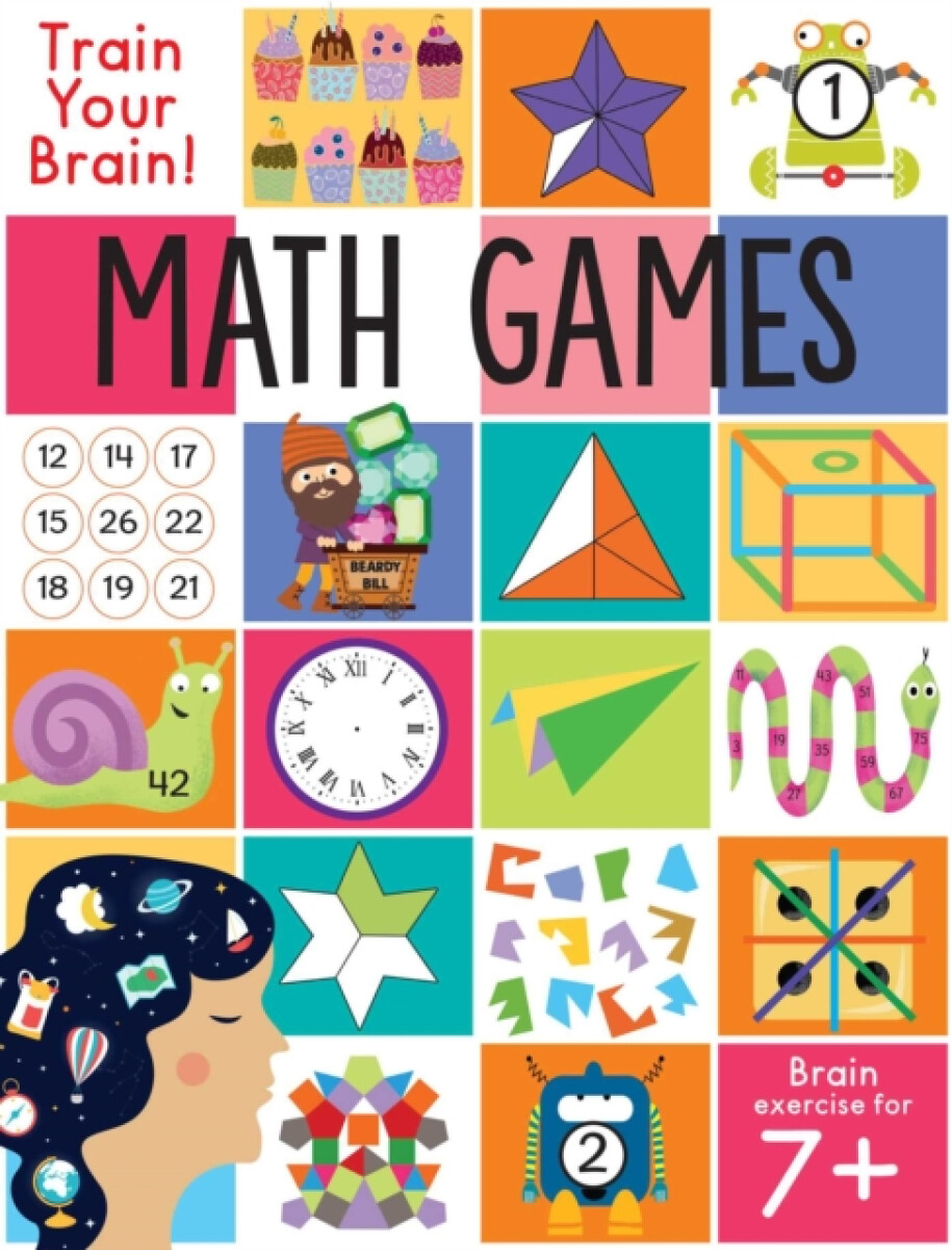 Kniha Train Your Brain: Math Games