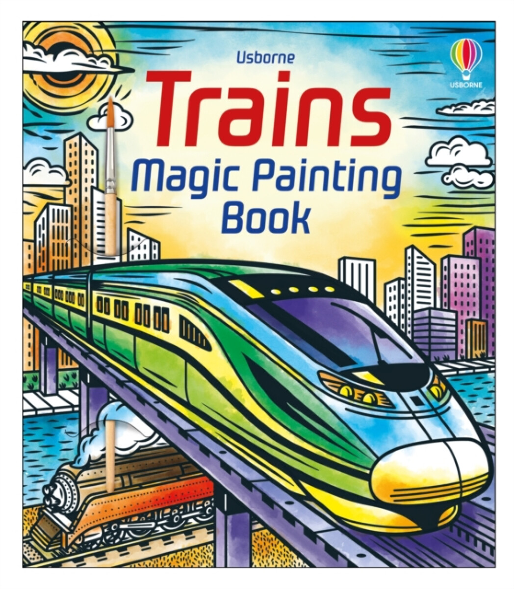 Kniha Trains Magic Painting Book