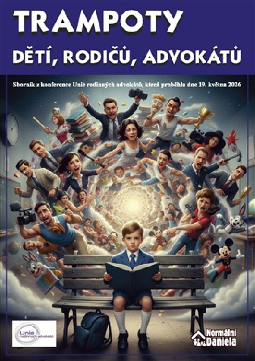Kniha Trampoty dětí, rodičů, advokátů