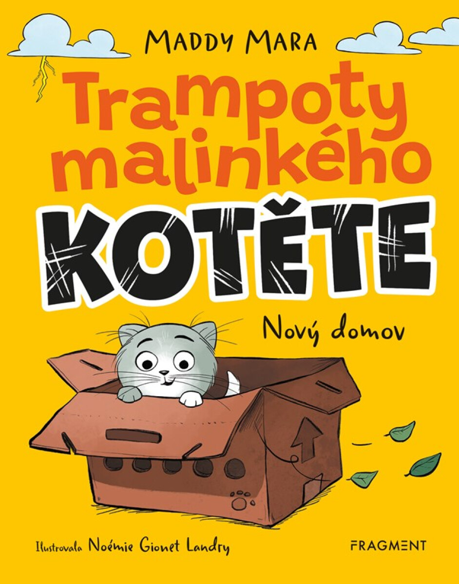 Kniha Trampoty malinkého kotěte – Nový domov