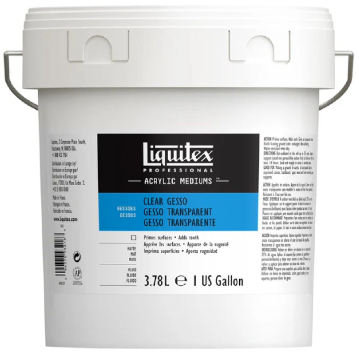 Transparentní akrylový šeps Liquitex 3,78l