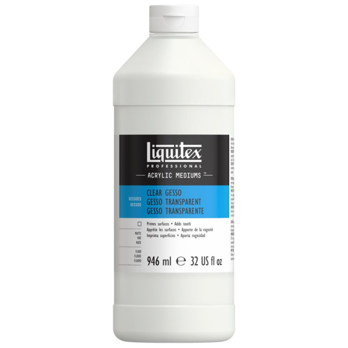 Transparentní akrylový šeps Liquitex 946ml