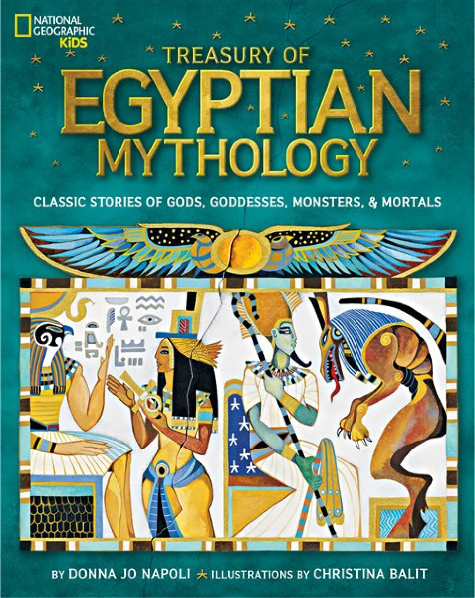 Kniha Treasury of Egyptian Mythology