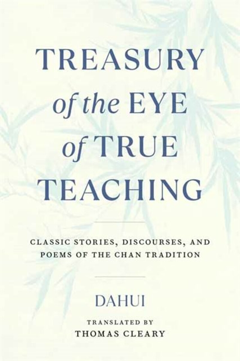 Kniha Treasury of the Eye of True Teaching