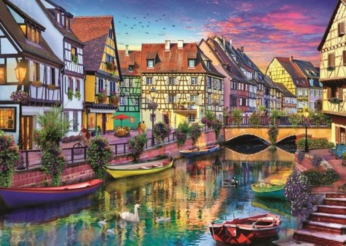 Levně Trefl Puzzle Colmar, Francie / 2000 dílků