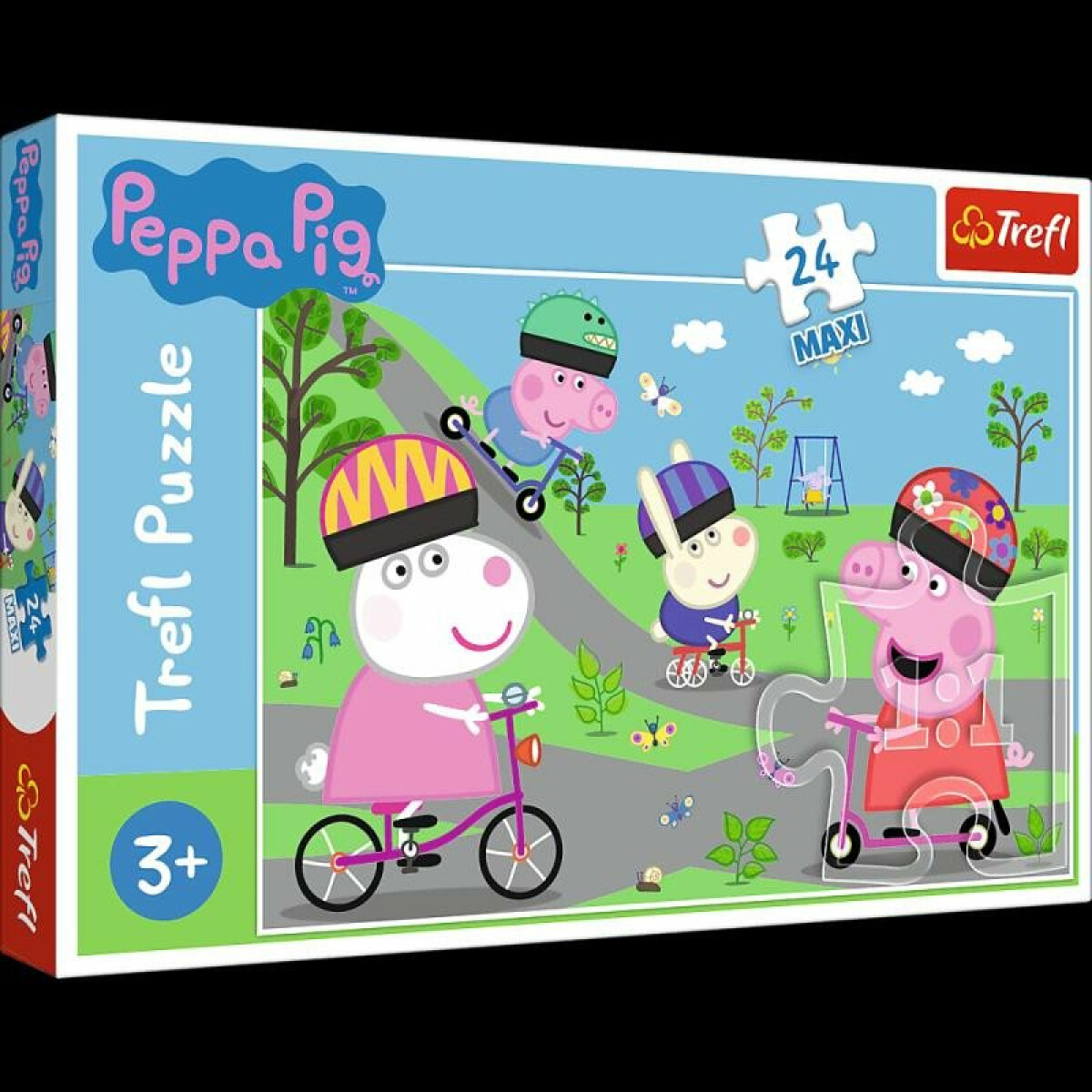 Trefl Puzzle Peppa Pig - Aktivní den / 24 dílků MAXI