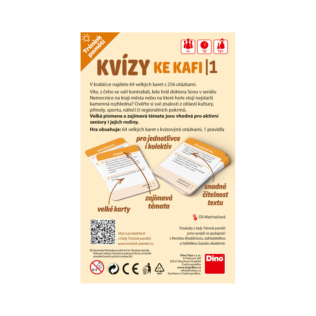 Trénink paměti: Kvízy ke kafi 1