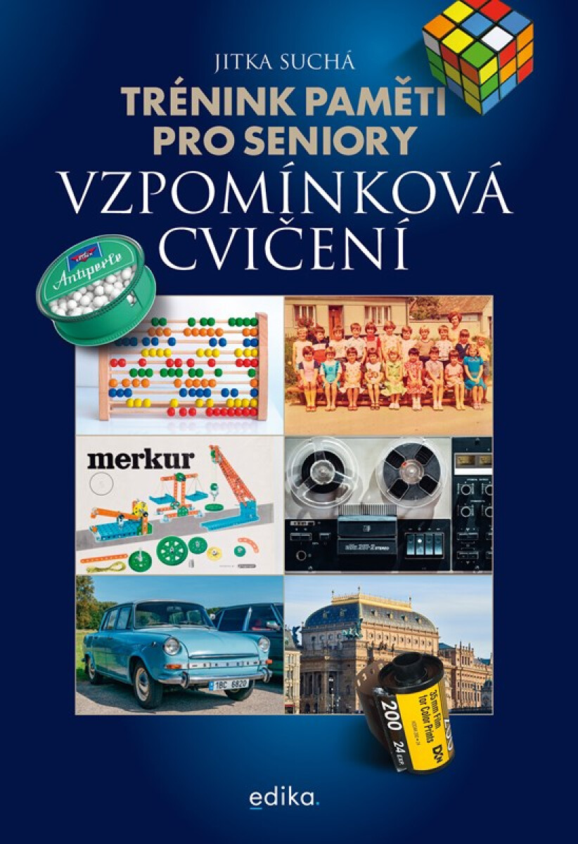 Kniha Trénink paměti pro seniory: Vzpomínková cvičení
