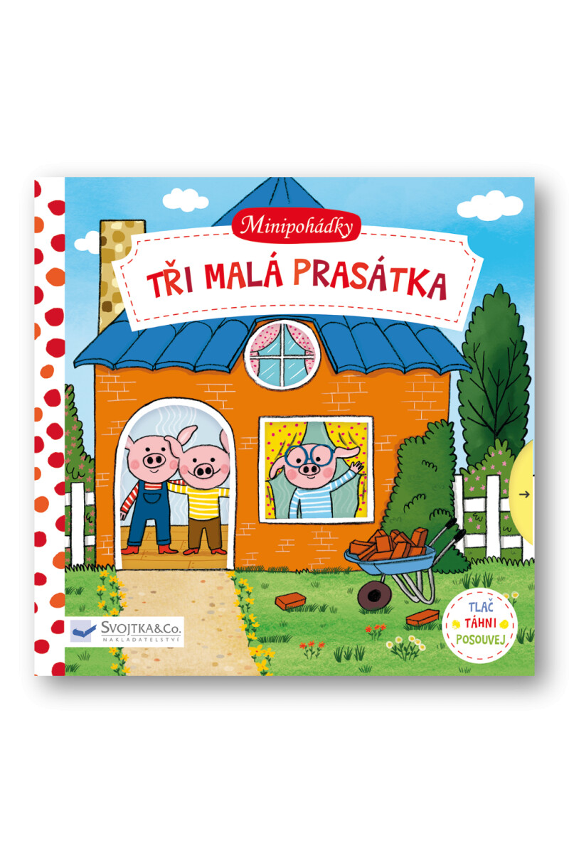 Kniha Tři malá prasátka - Minipohádky