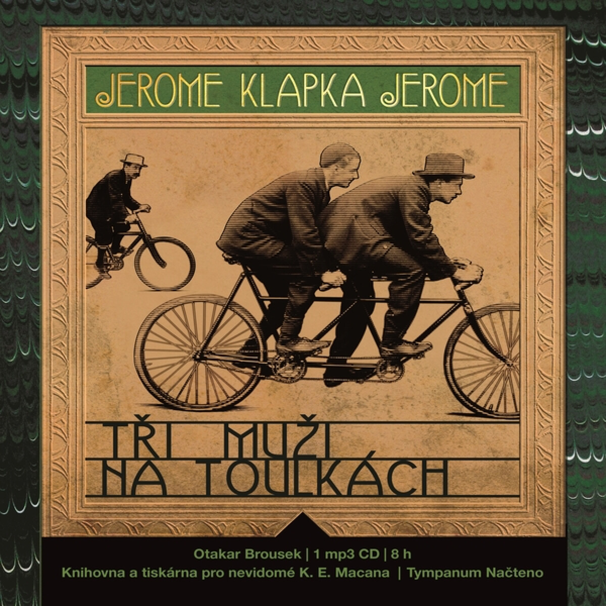 Levně Tři muži na toulkách - Jerome Klapka Jerome - audiokniha