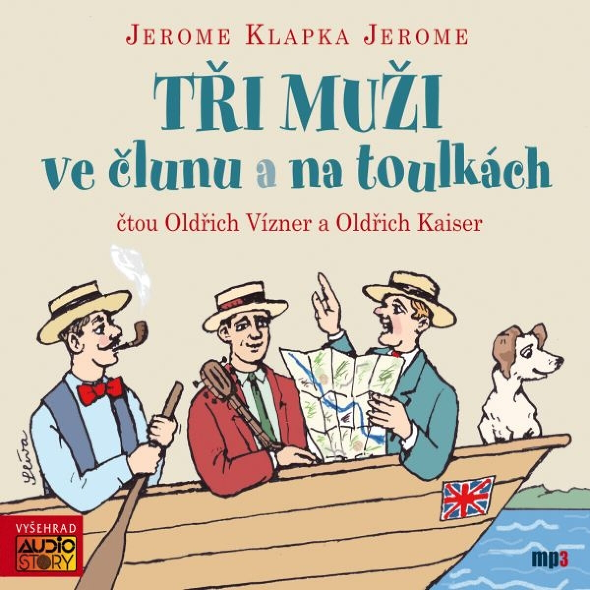 Levně Tři muži ve člunu a na toulkách - Jerome Klapka Jerome - audiokniha