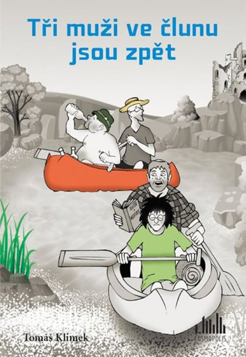 Kniha Tři muži ve člunu jsou zpět