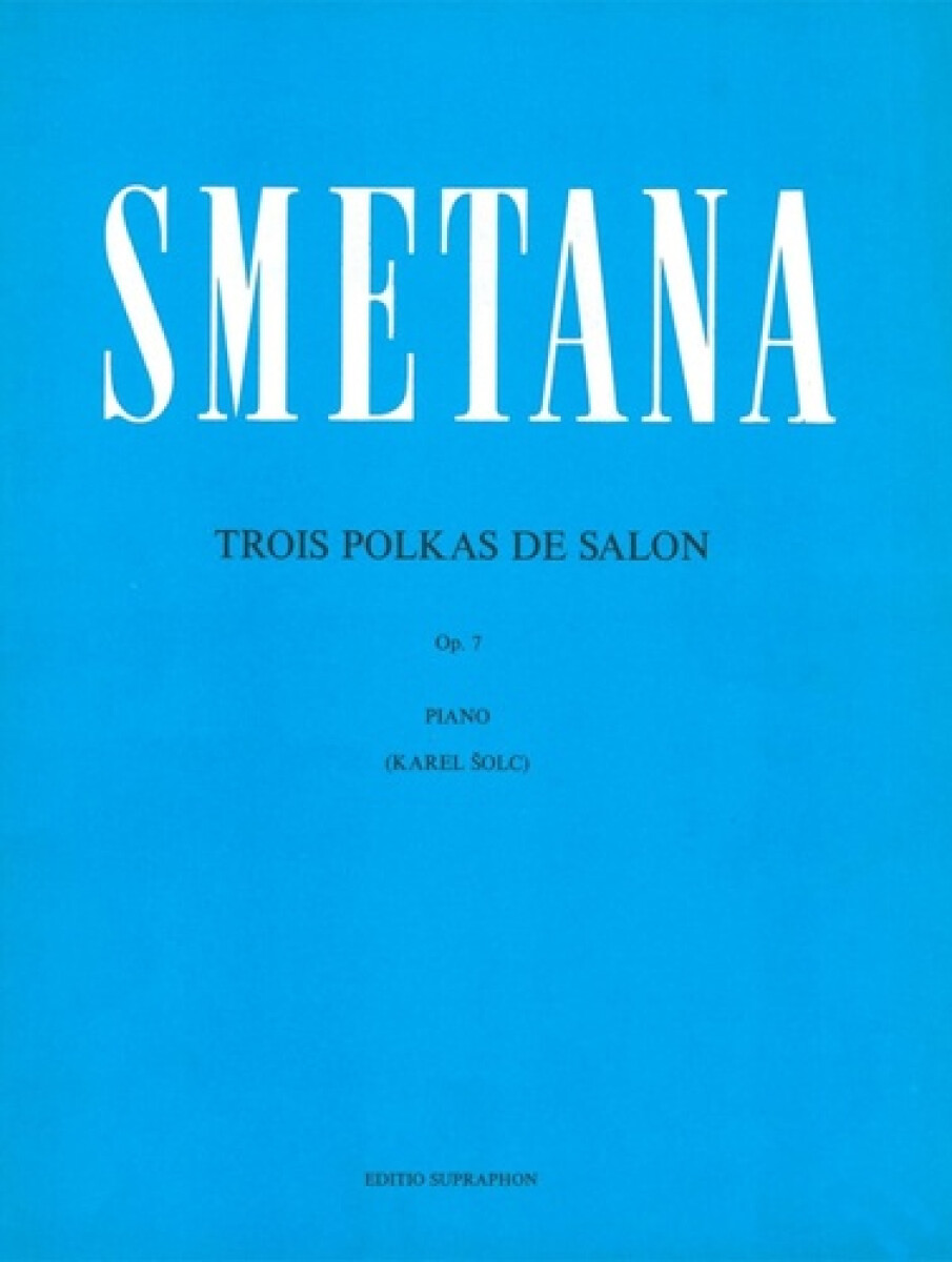 Kniha Tři salonní polky op. 7