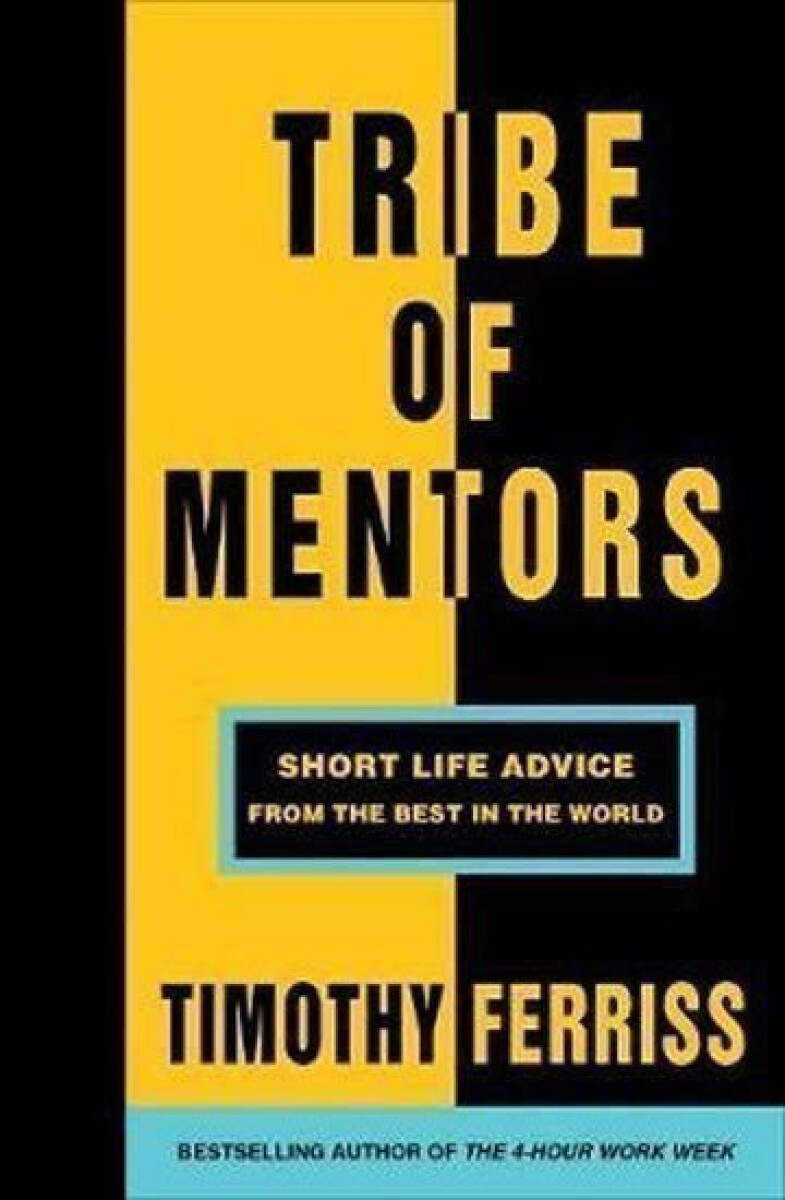 Tribe of Mentors koupíte na Knihydobrovsky.cz